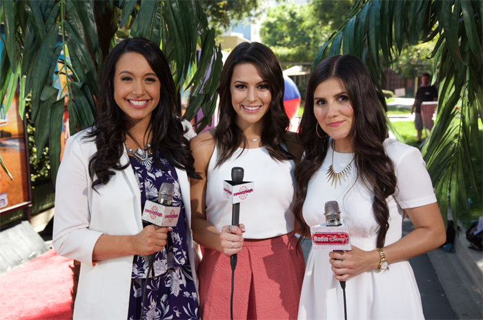 alex madie and candice on teen beach 2 carpet