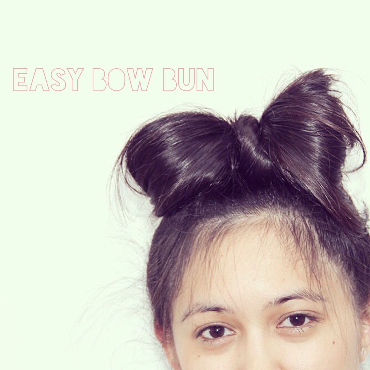 6 Simple Steps To The Perfect Hair Bow Bun!