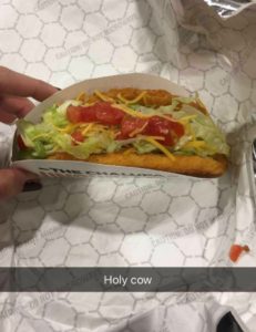 We Tried Taco Bell's New Naked Crispy Chicken Chalupa