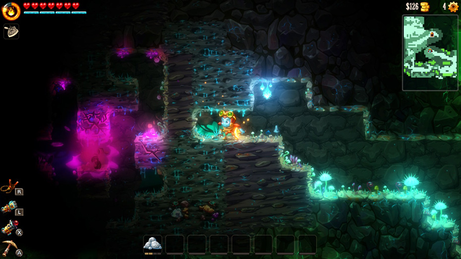 SteamWorld Dig 2: Yarrow acid