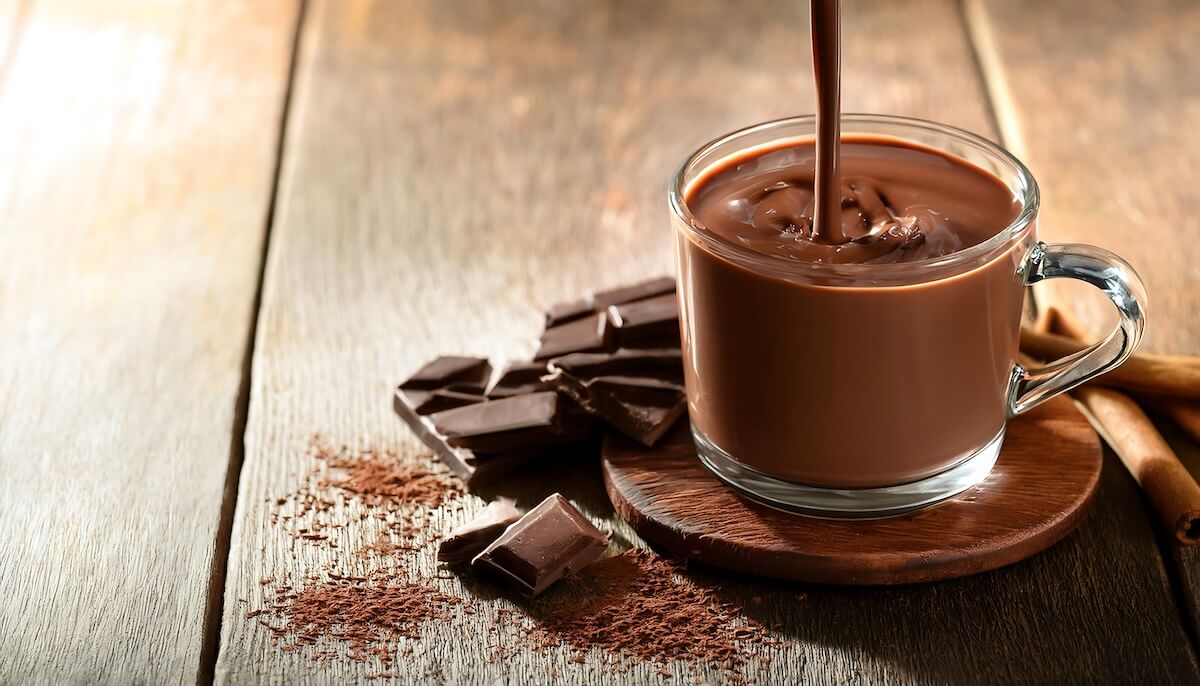 Shutterstock: Gourmet Hot Chocolate Milk Milk