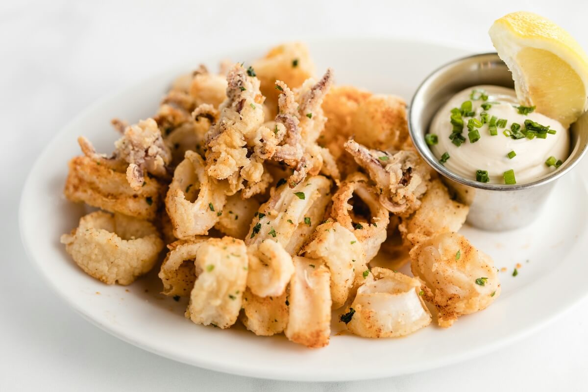 Unsplash: Calamari plate by Joanie Simon