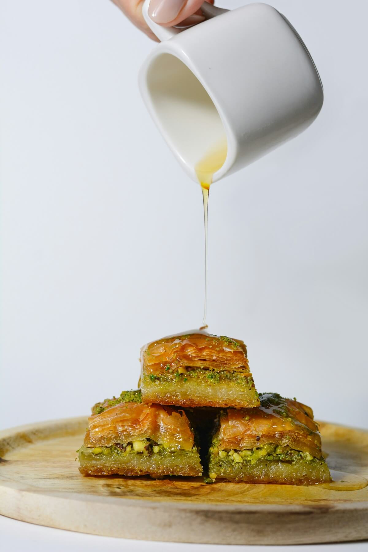 Unsplash: Pistachio baklava by aldin Geranrekab