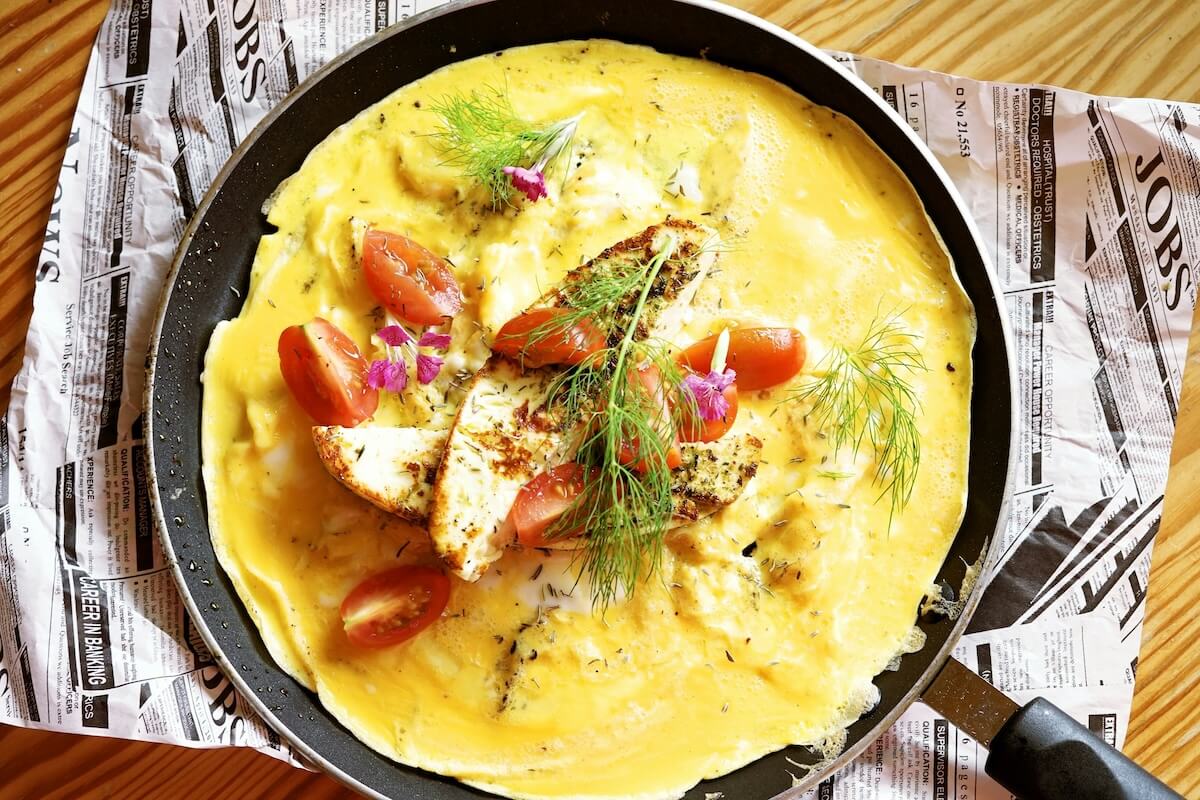 Unsplash: Omelet by Caroline vass