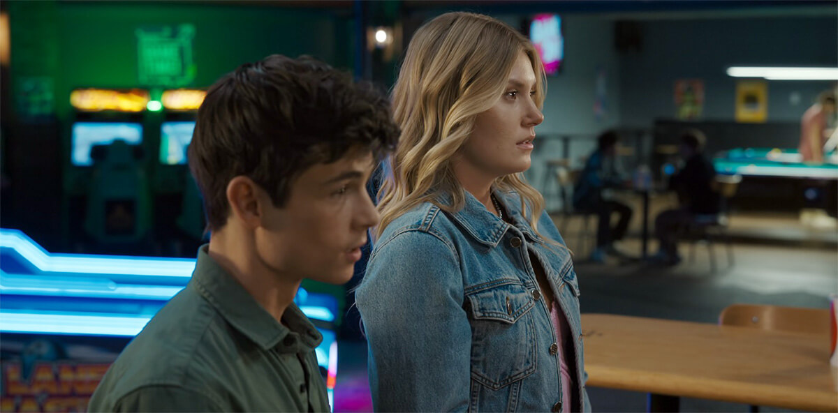 My Life With the Walter Boys: Alex and Blake playing darts