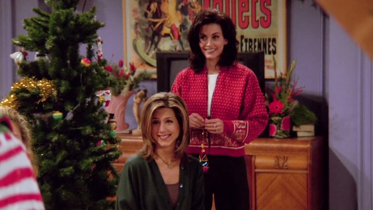 Monica and Rachel on Friends