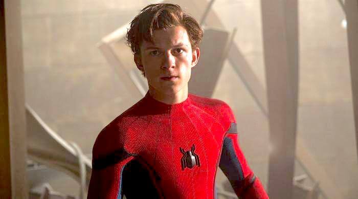 Tom Holland in Spider-Man: Homecoming