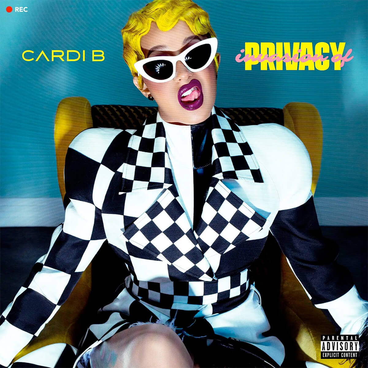 Cardi B 'Invasion of Privacy' album cover