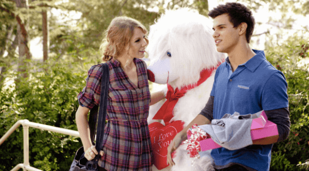 valentine's day - taylor lautner and taylor swift