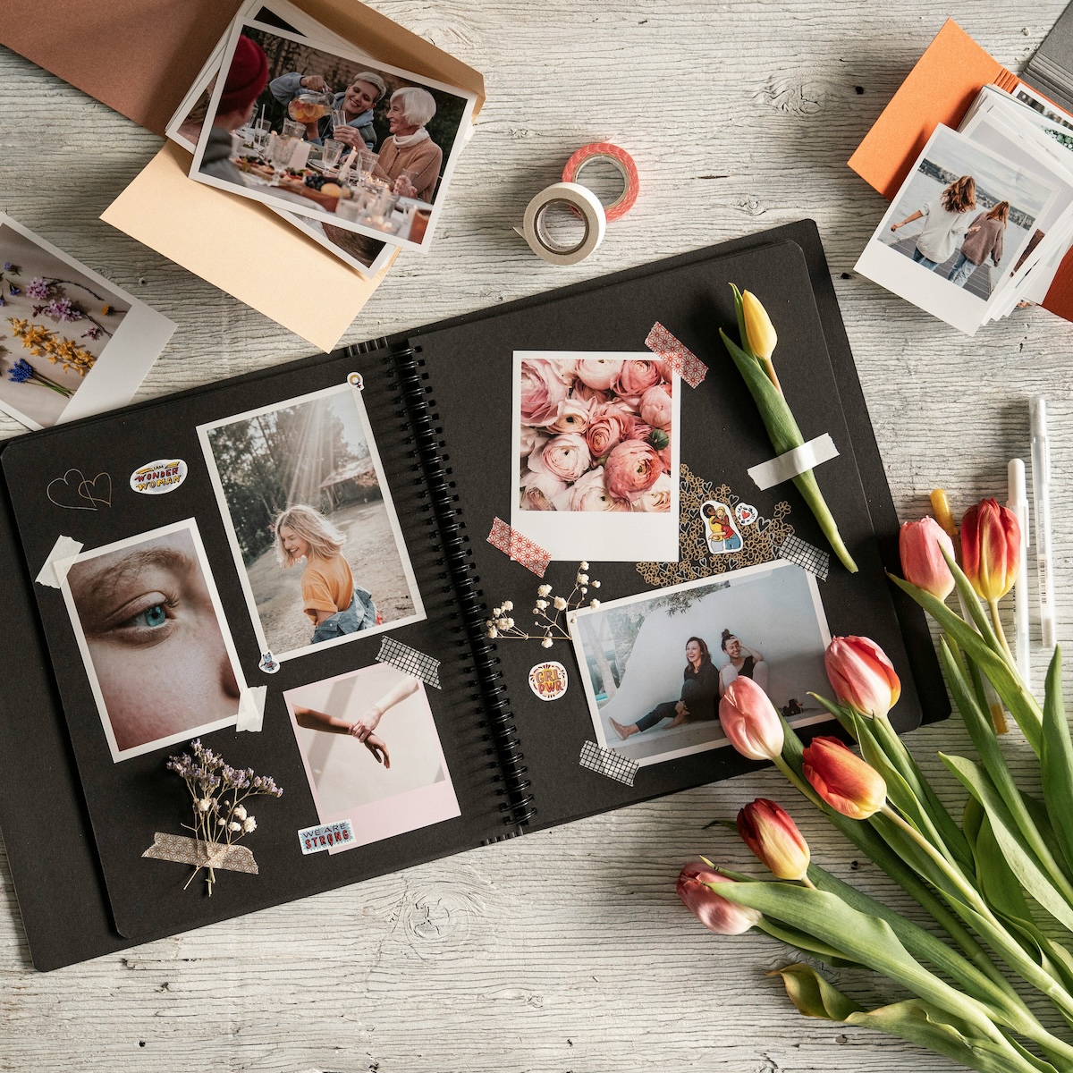 Unsplash: Mother's Day scrapbook by Kristyna Squared One