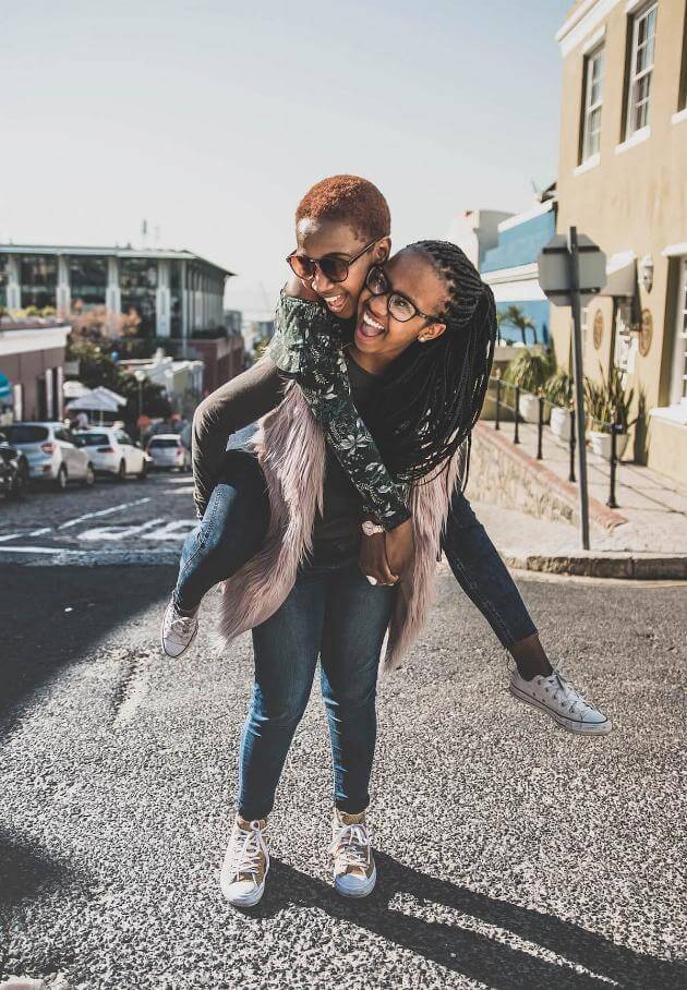 Old Friends Having Fun