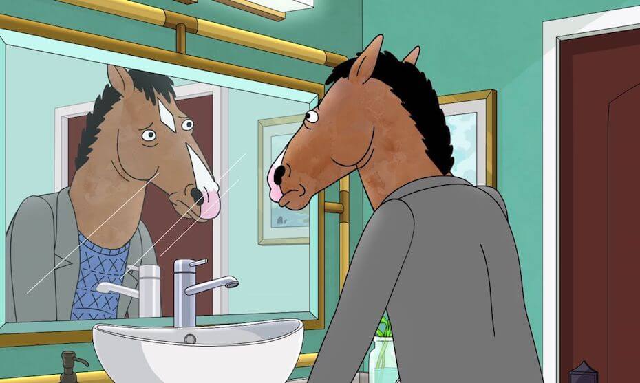 bojack-horseman-looking-in-mirror-061820