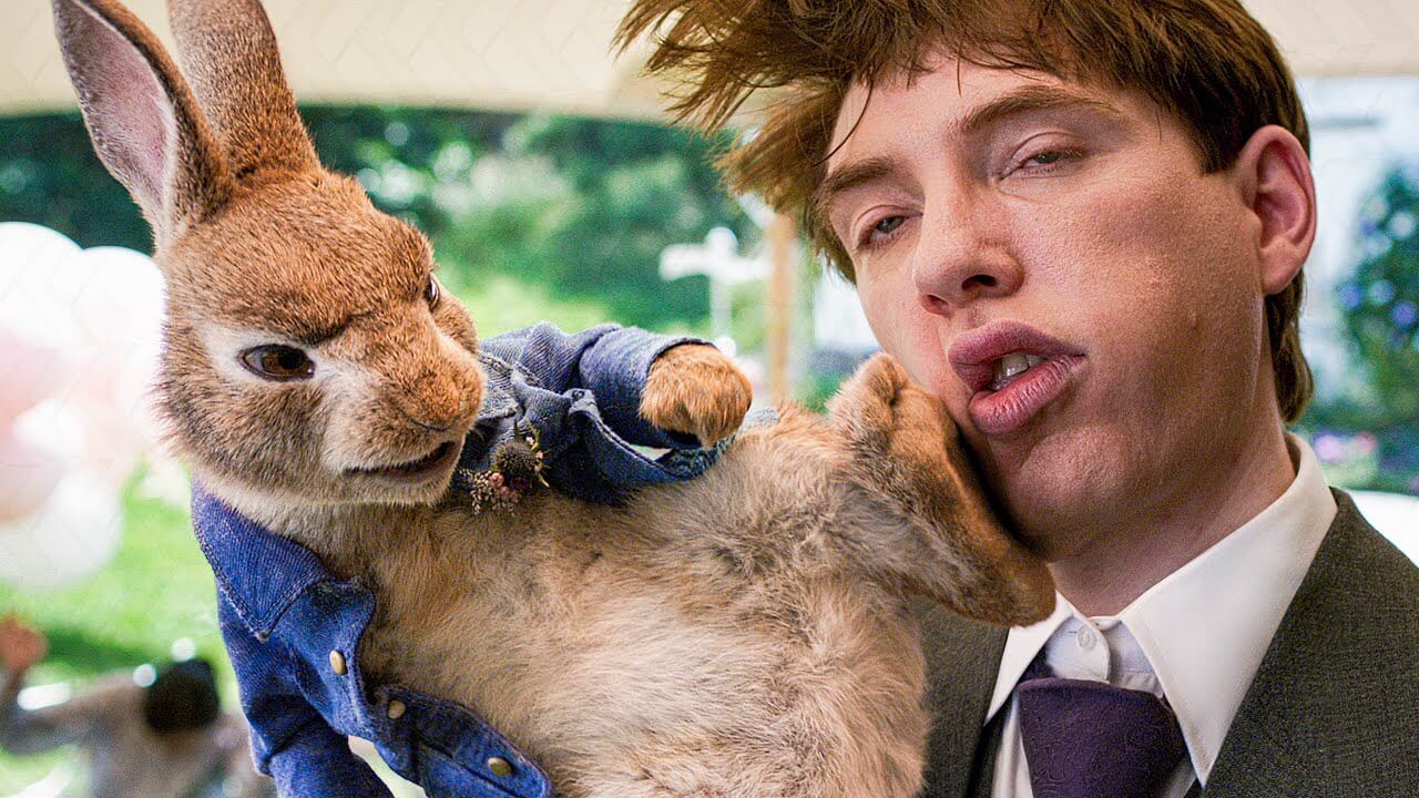 Peter Rabbit 2: Kicking Domhnall Gleeson