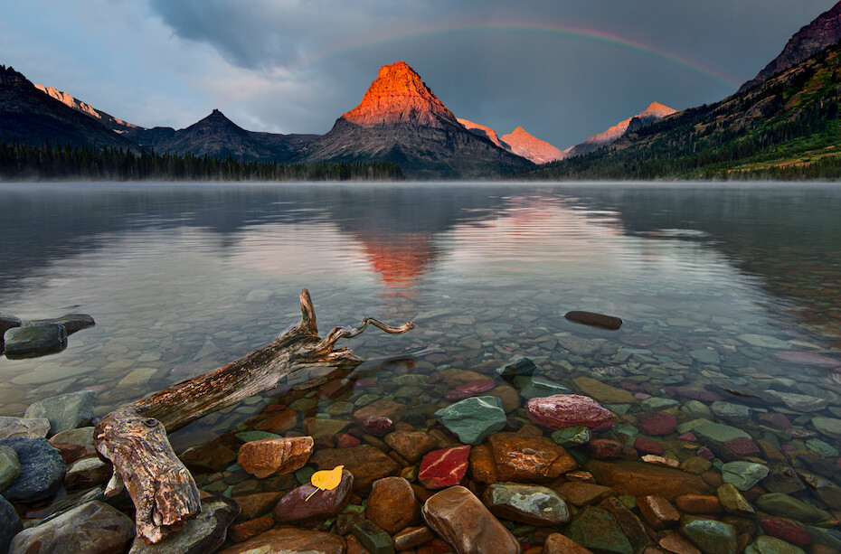 Shutterstock: Two Medicine Lake, Montana