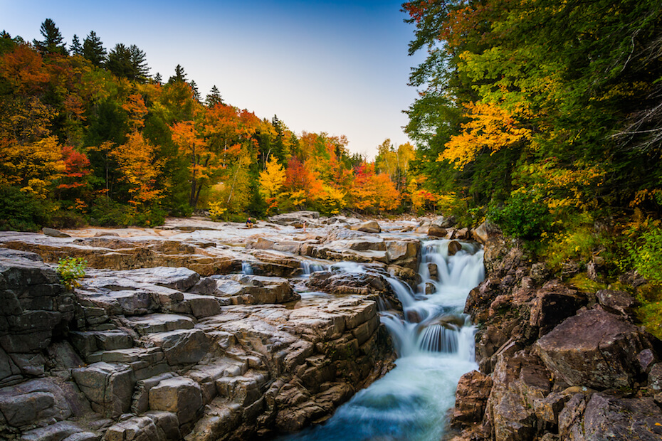 Shutterstock:Rocky Gorge, New Hampshire