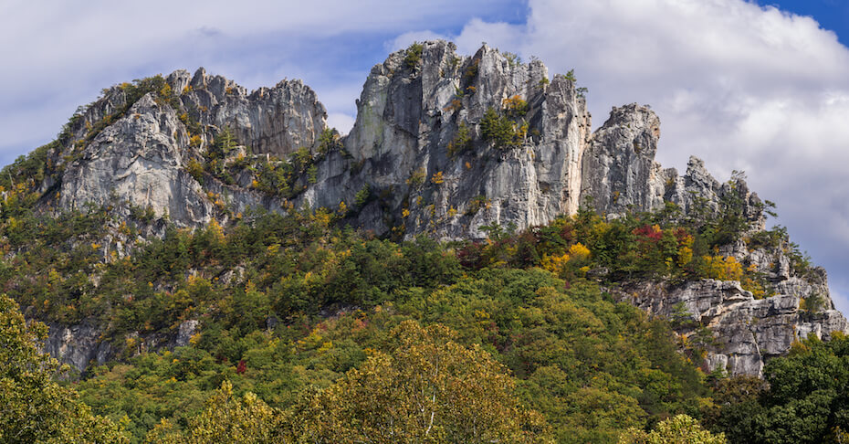 Shutterstock: West Virginia Seneca Rocks