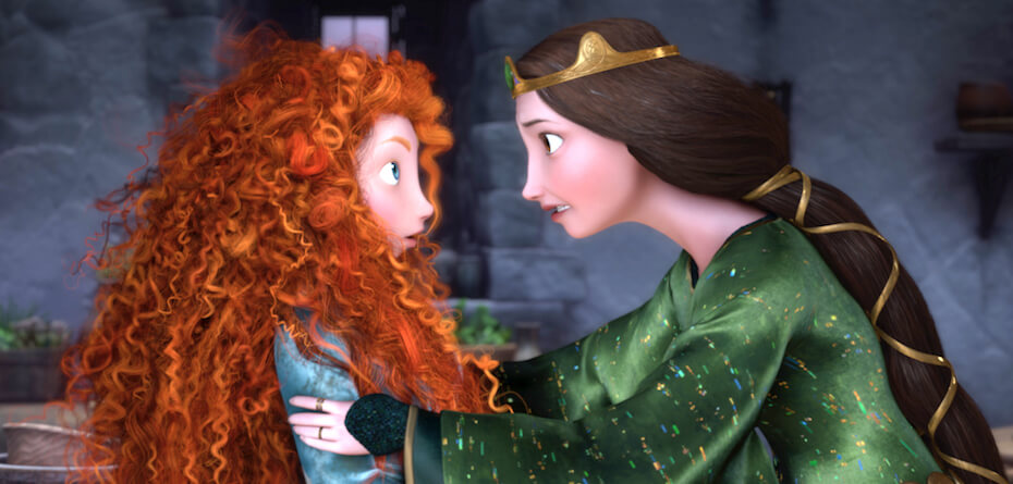 Brave: Merida and Queen Elinor
