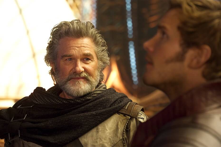 Guardians of the Galaxy Vol 2 Kurt Russell as Ego