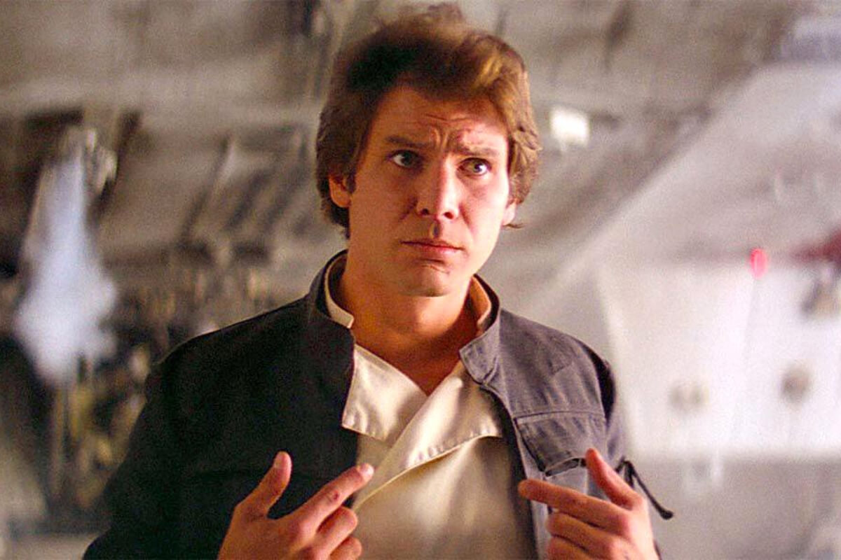Harrison Ford as Han Solo in Star Wars