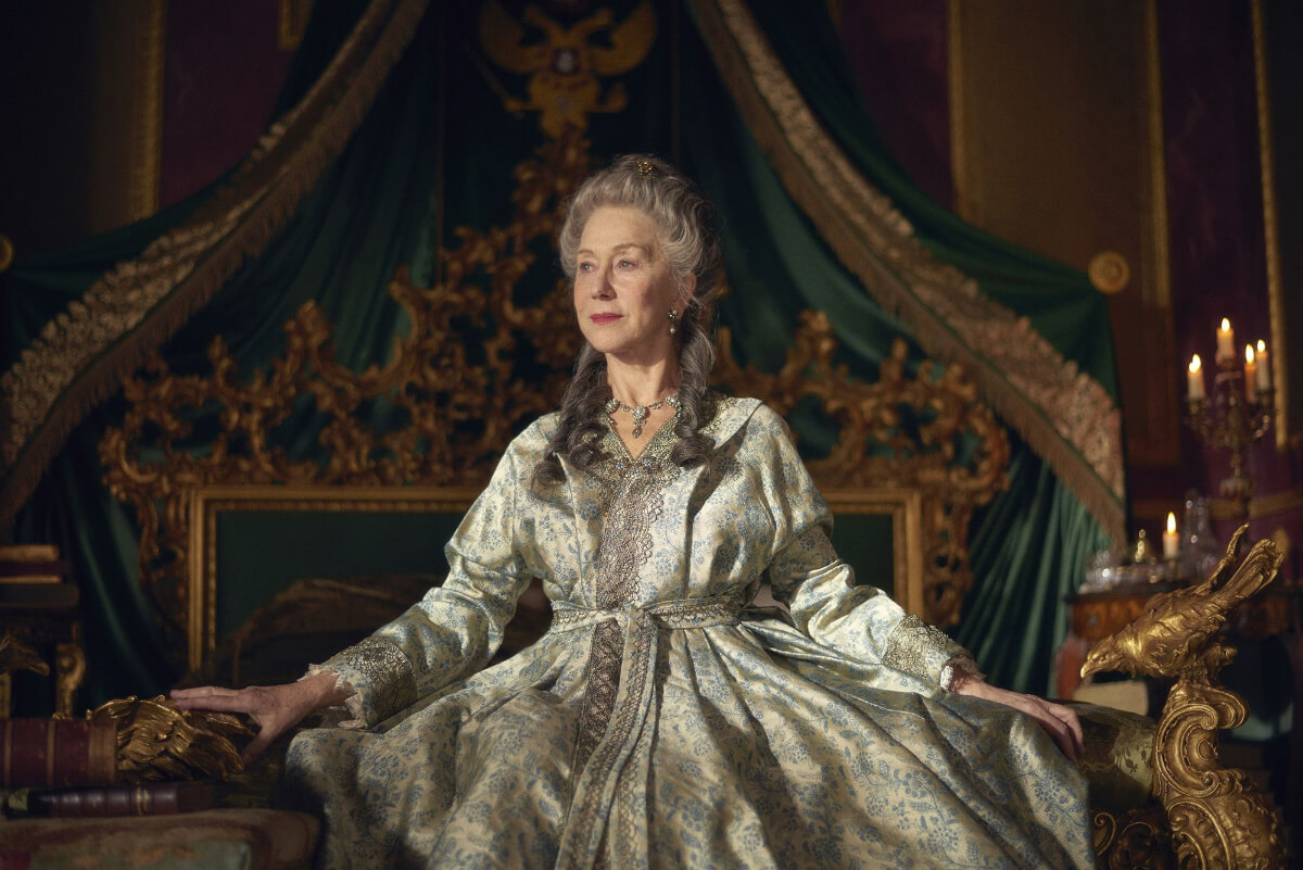 Helen Mirren as Catherine the Great