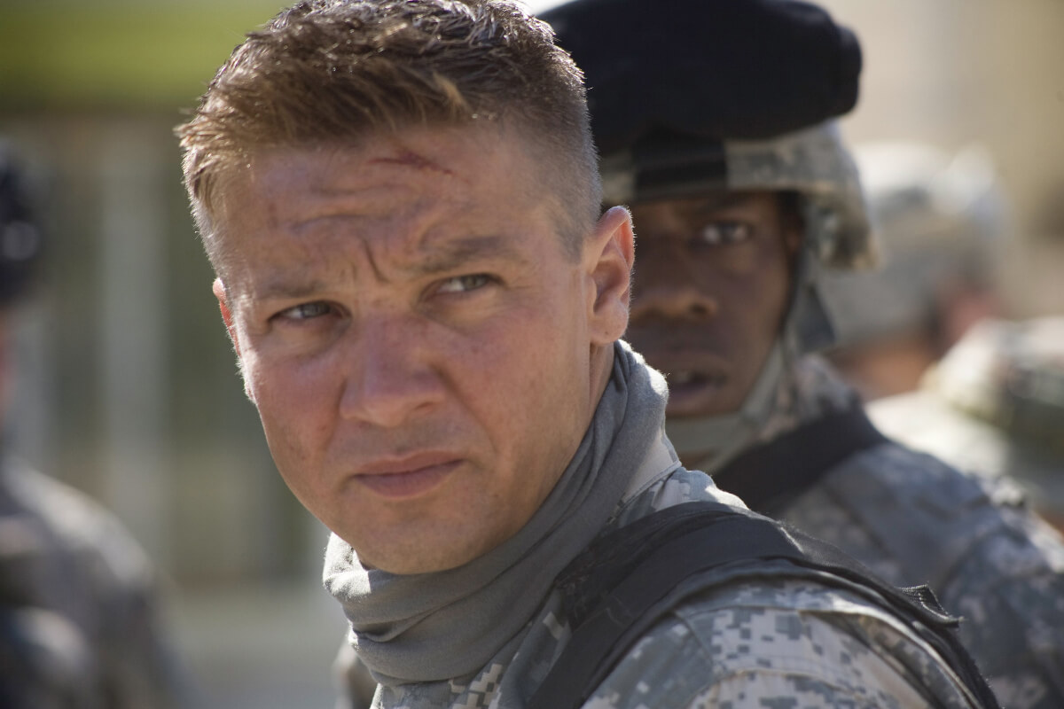 Jeremy Renner in The Hurt Locker