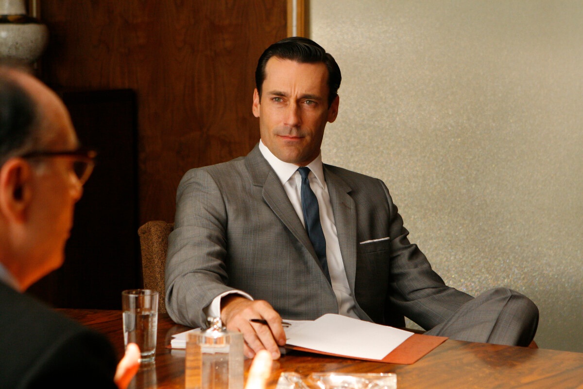 Jon Hamm as Don Draper in Mad Men