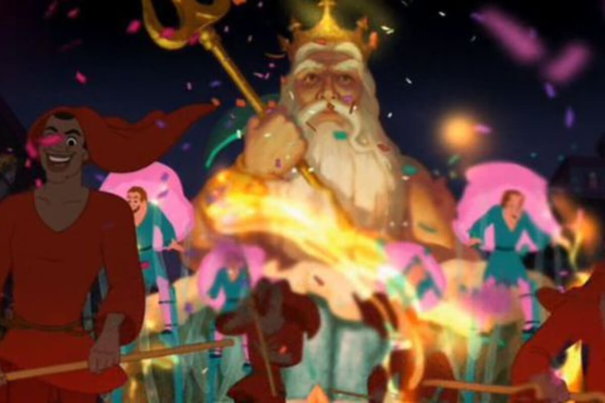 The Princess and the Frog: King Triton
