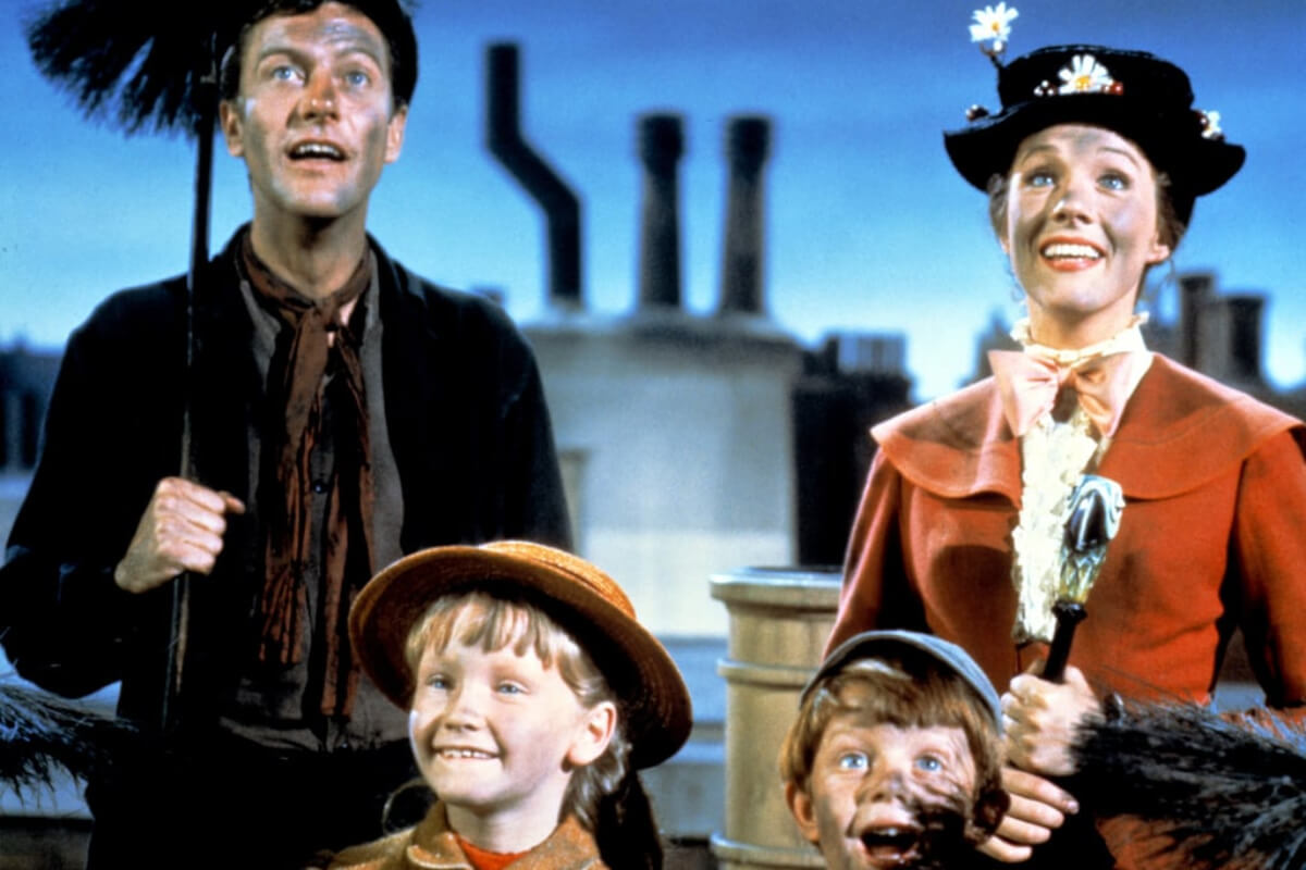 Mary Poppins: Mary, Bert, and Children