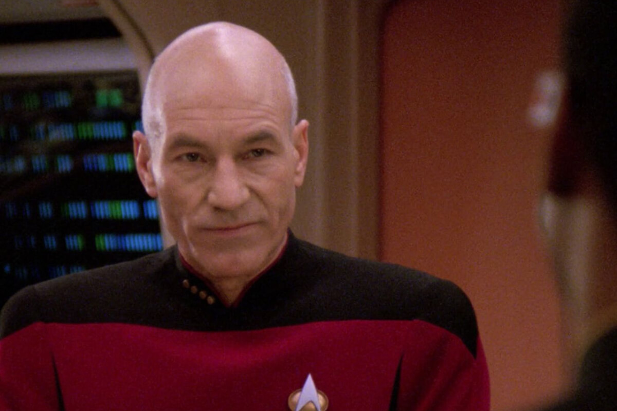 Patrick Stewart on Star Trek: The Next Generation
