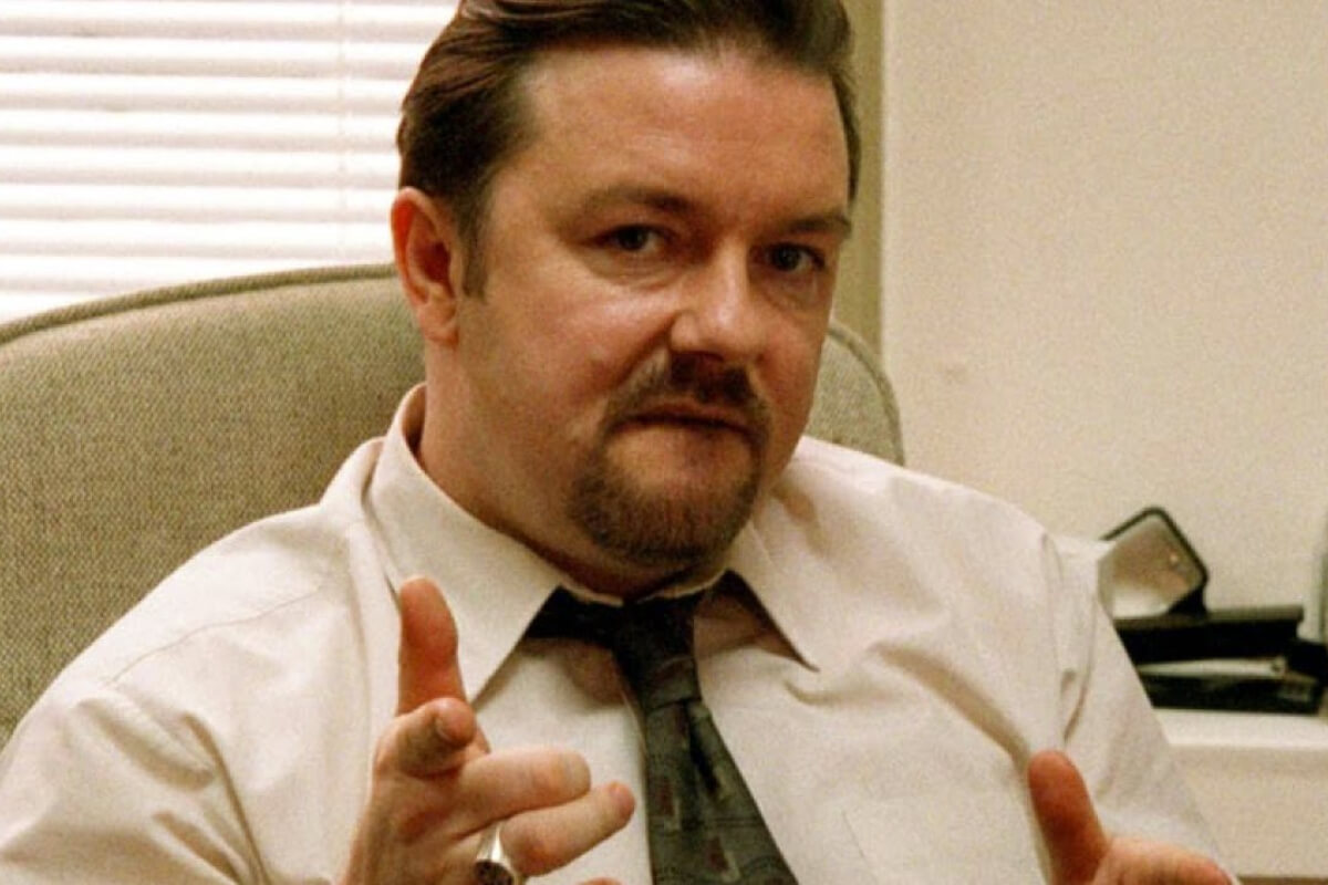 Ricky Gervais in The Office UK
