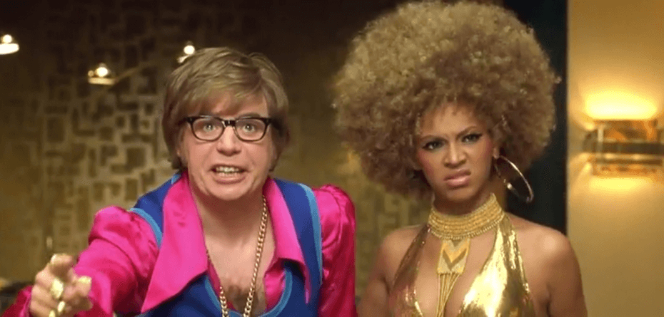 Austin Powers in Goldmember: Mike Myers and Beyoncé as Foxxy Cleopatra