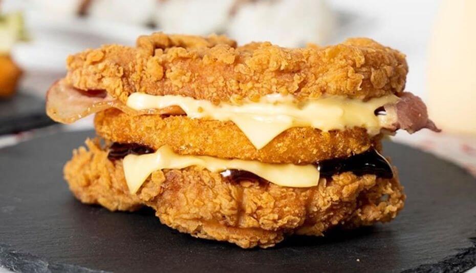 Instagram @kfcnz teriyaki double down