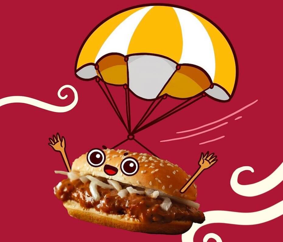 Instagram @mcdonaldsmalaysia prosperity chicken burger