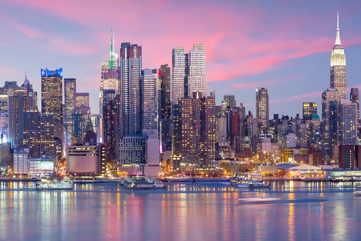 Shutterstock: A stunning view of New York City, showcasing iconic landmarks and the bustling urban atmosphere.