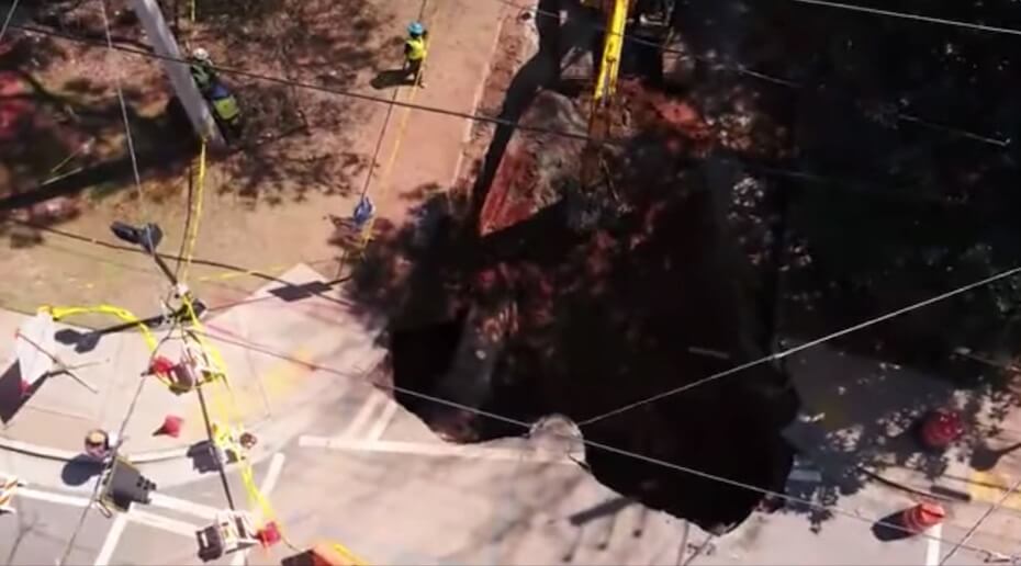 YouTube: 11alive decatur sinkhole
