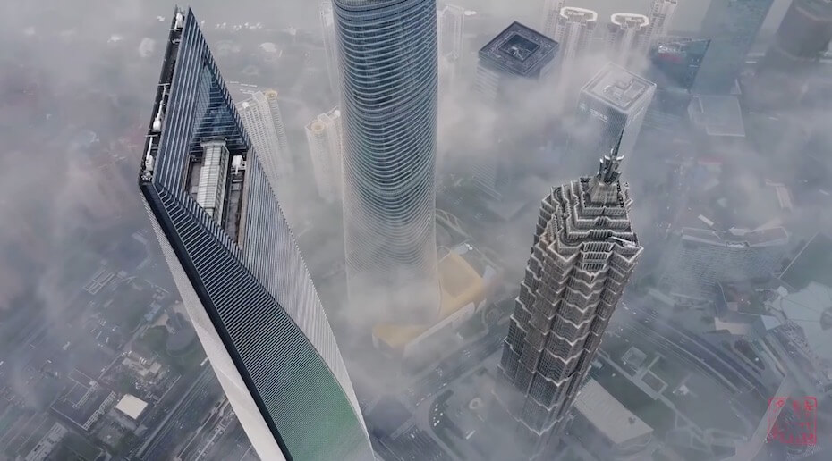youtube dji phantom shanghai world financial center