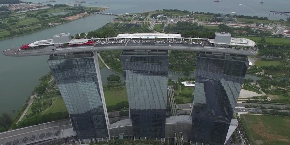 YouTube flight 365 marina bay sands