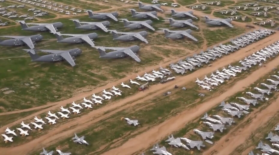 YouTube Flyr davis monthan AFB