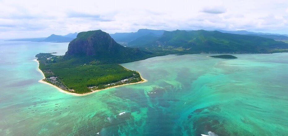 YouTube ruebenmru mauritius underwater waterfall