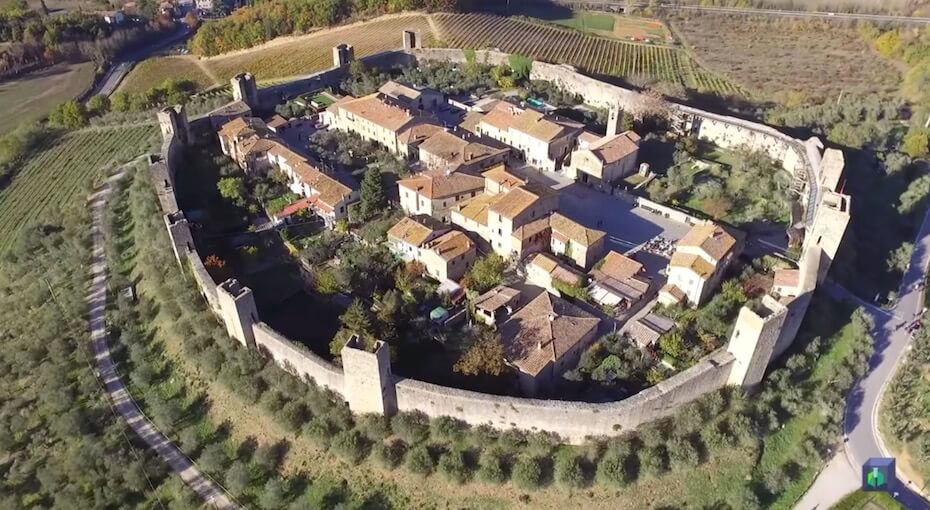 youtube the adventures of a florentine monterggioni