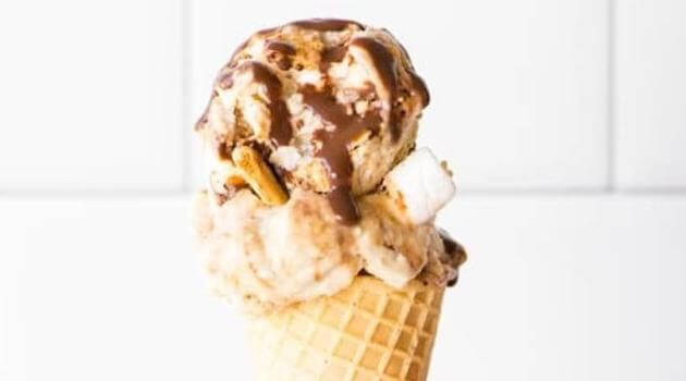 Mindful Avocado: vegan s'mores ice cream