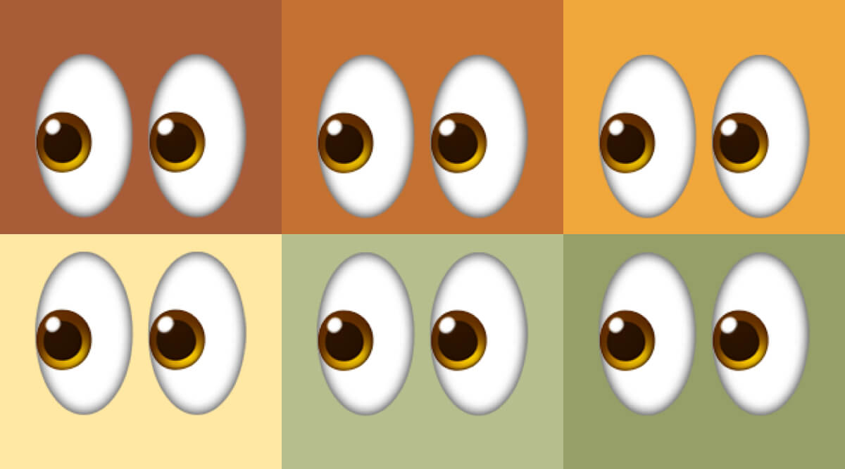 What does the eyeball emoji mean?