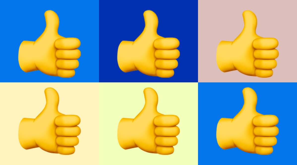 What Does The Blue Thumbs Up Mean at Wilbur Pritt blog