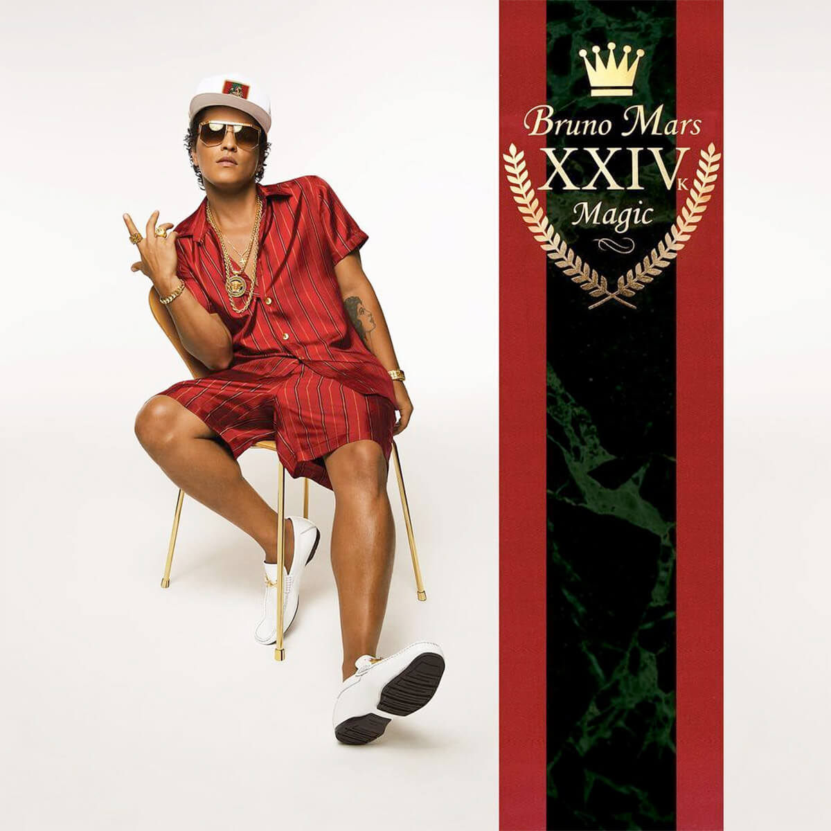 Bruno Mars 24K Magic Album cover