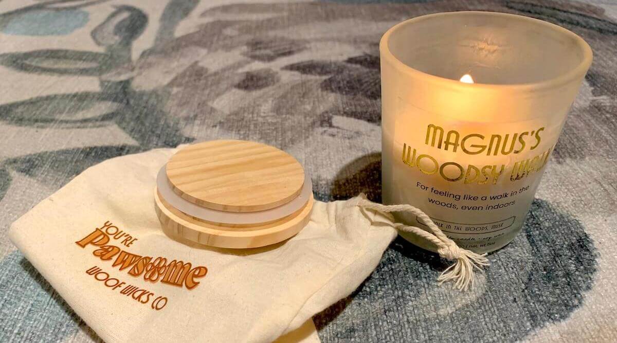 Review of Woof Wicks Personalized PetFriendly Candles