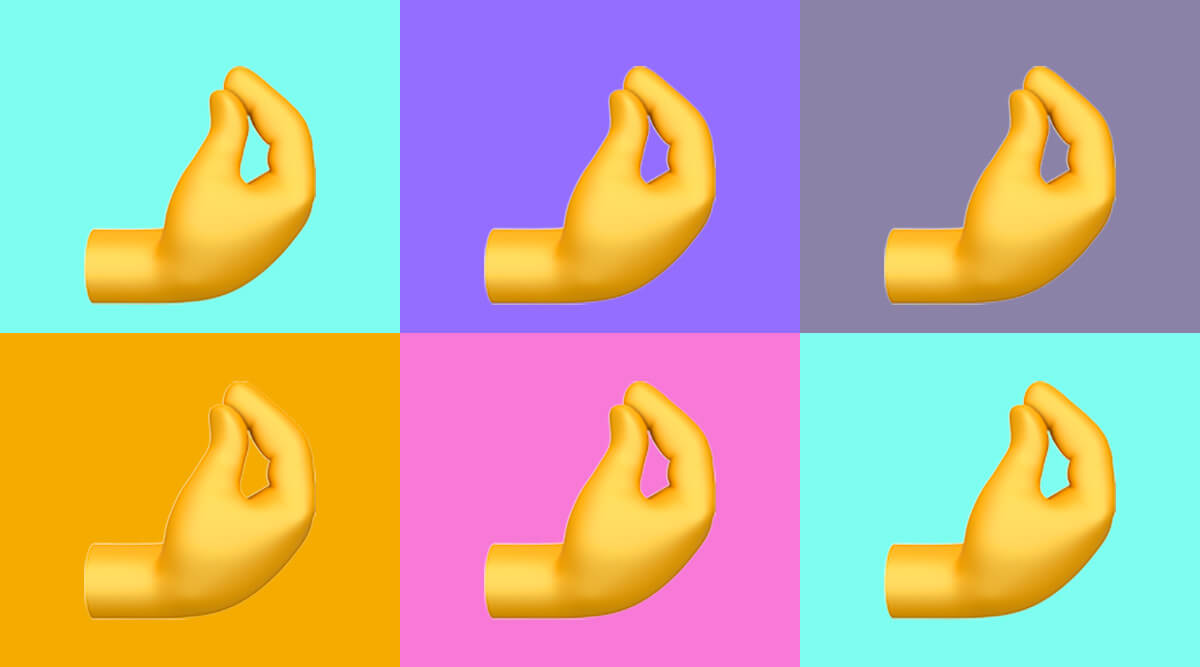 What The Pinched Fingers Emoji Means In Texting