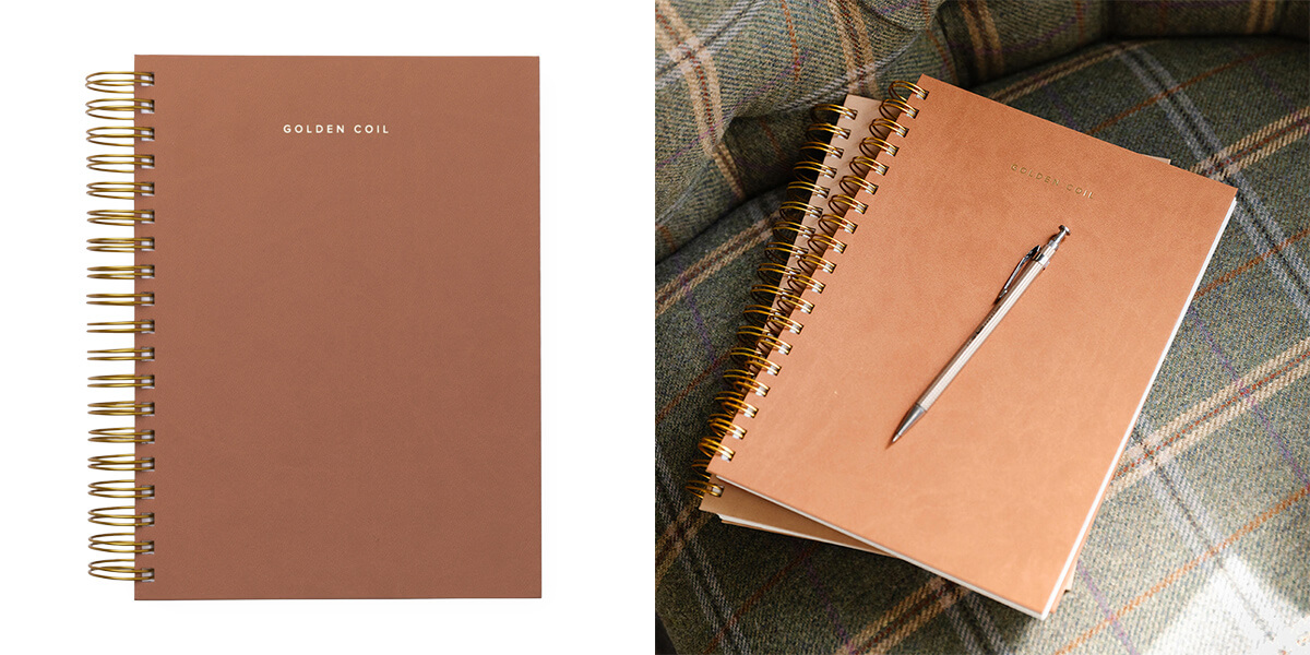 Golden Coil Saddle Journal