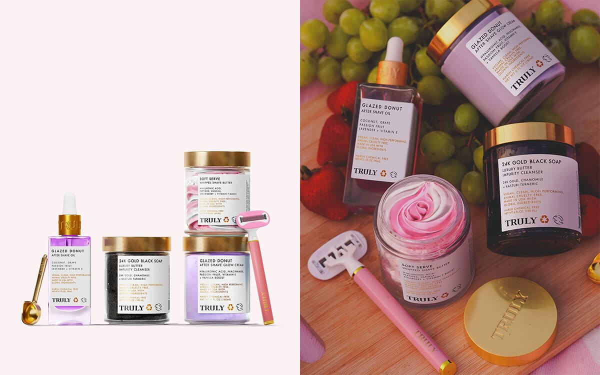 Truly Beauty Glazed Donut Shave Set