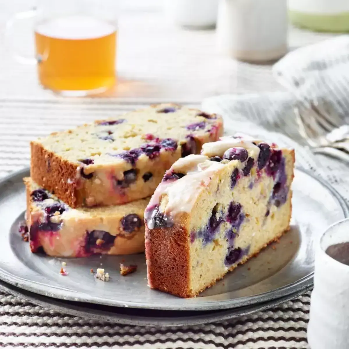 blueberry lemon ricotta pound cake eatingwell