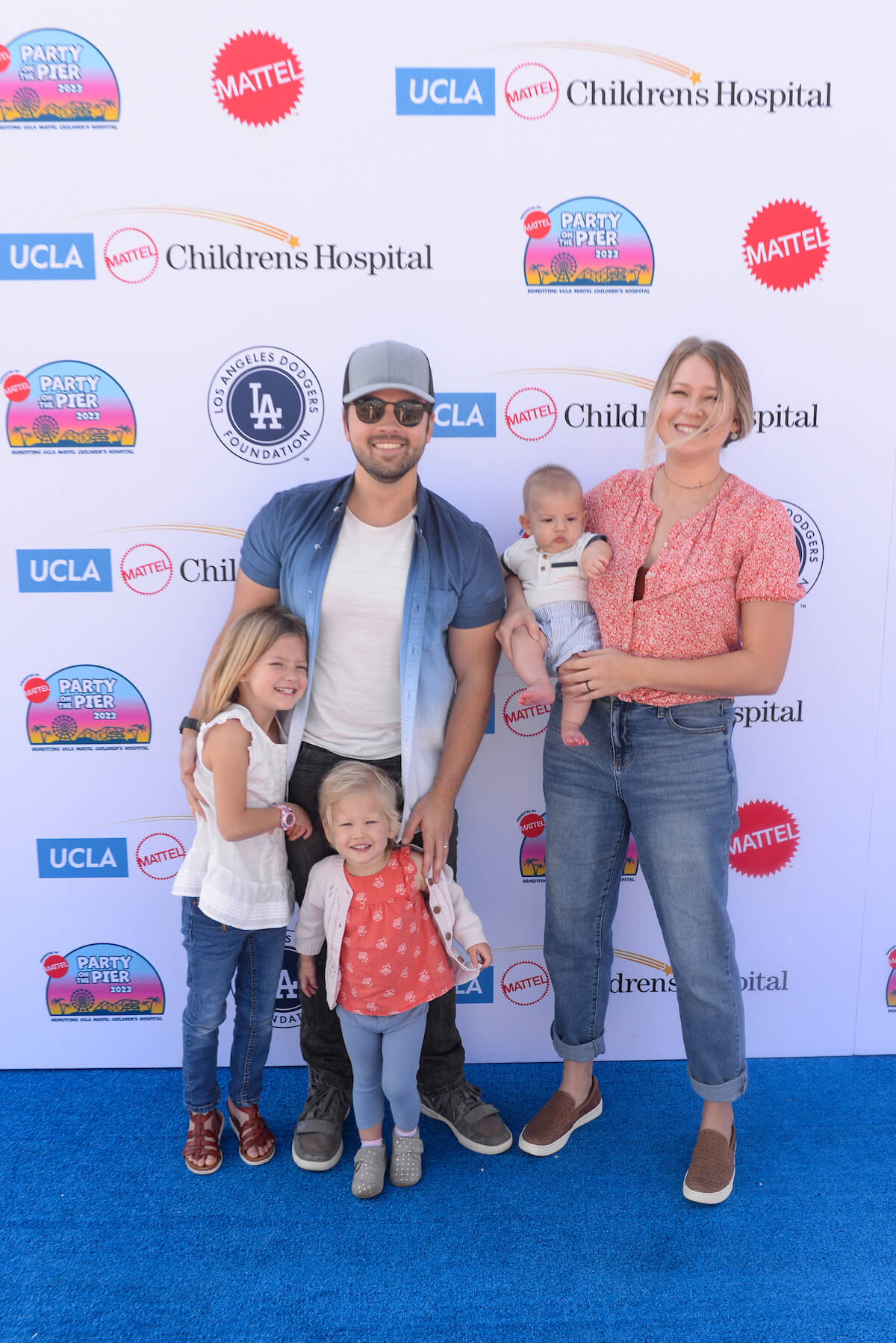 Party on the Pier 2023: Nathan Kress and Family